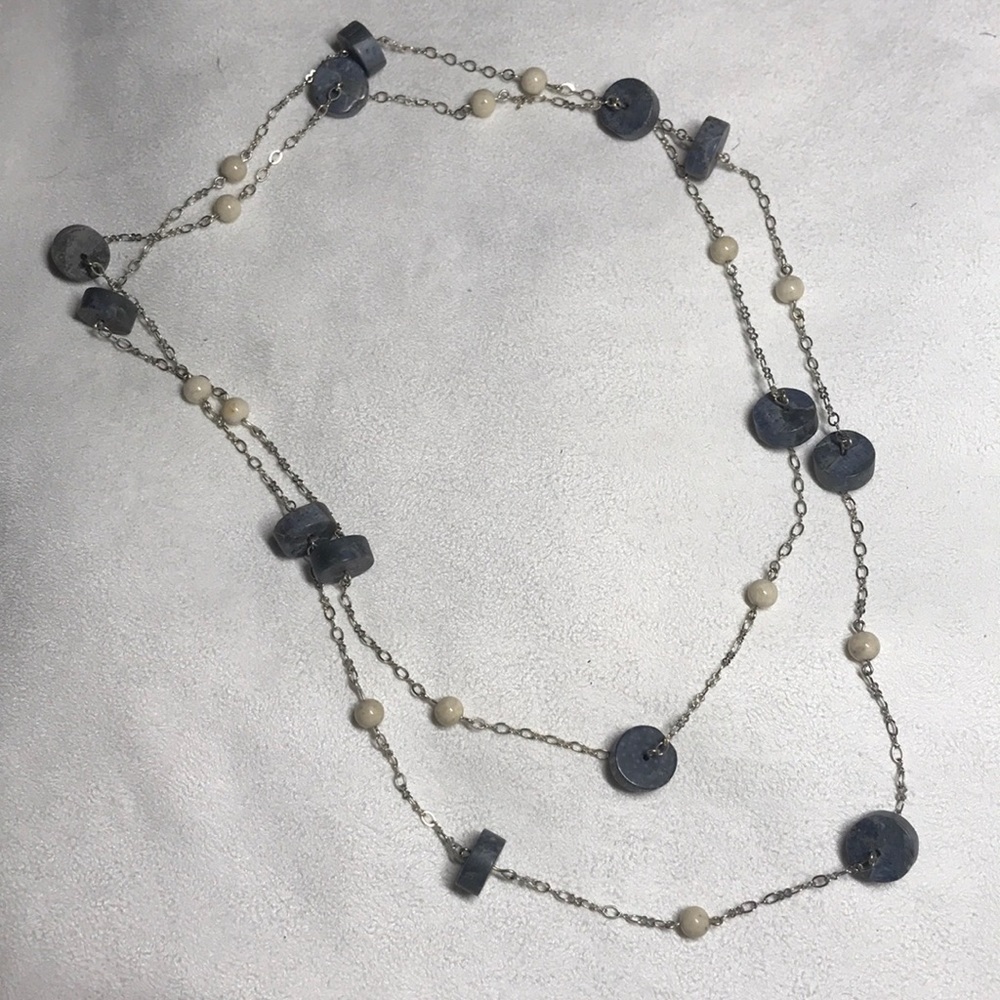 Semi-Precious long necklace